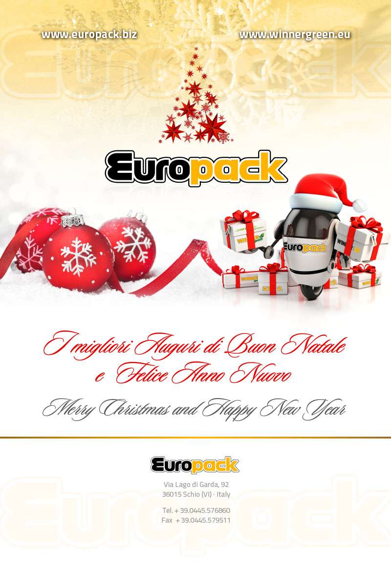 Season's Greeting Winnergreen 1 Auguri 2020 Europack
